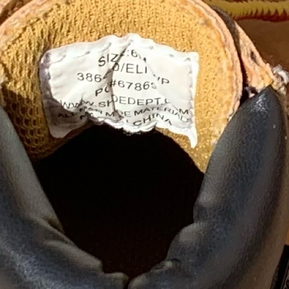 TRAIL GUIDE “ELI” WATERPROOF TODDLER HIKING CONSTRUCTION WORK BOOTS SIZE 6 - Picture 10 of 10